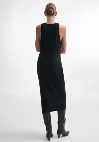 WHITNEY SLEEVELESS DRESS BLACK