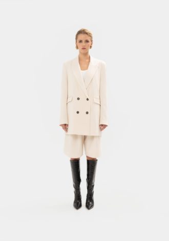 CREAM BLAZER