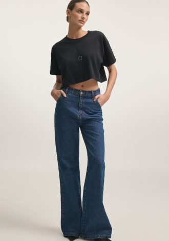 MARTINI DENIM TROUSERS BLUE