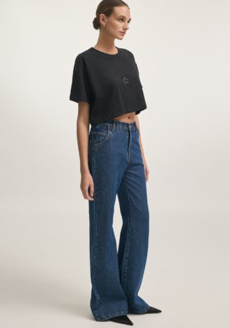 MARTINI DENIM TROUSERS BLUE