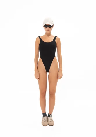 BLACK HIGH-THIGH BODY