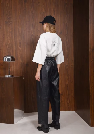 IDENTITY FAUX LEATHER PANTS