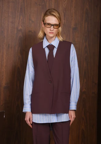 INNOCENT VEST WINE PURPLE