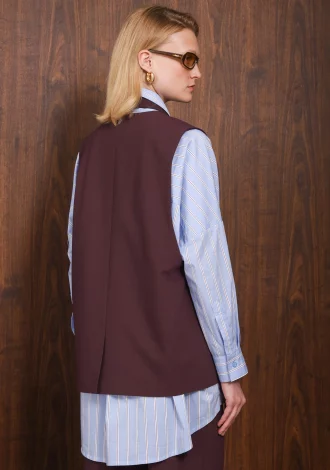 INNOCENT VEST WINE PURPLE