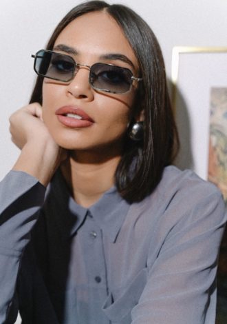 VERANO SUNGLASSES SILVER/GREY