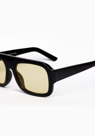 MILA SUNGLASSES BLACK/GREEN