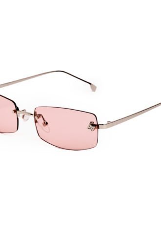 ANGEL SUNGLASSES SILVER/PINK