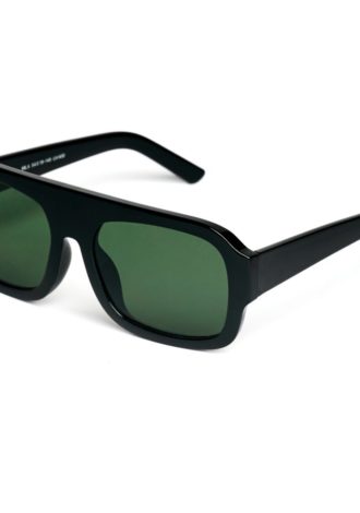 MILA SUNGLASSES BLACK/GREEN