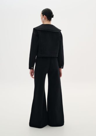 DT0041 DENIM FLARE PANTS