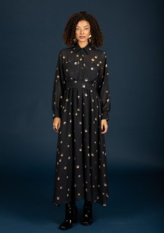 JEFFREY CHIFFON DRESS