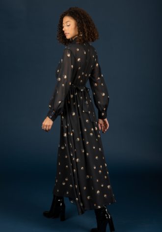 JEFFREY CHIFFON DRESS