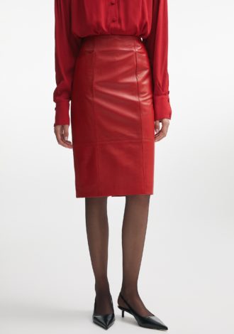 LONDON LEATHER SKIRT