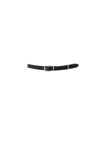 BLACK THIN BELT