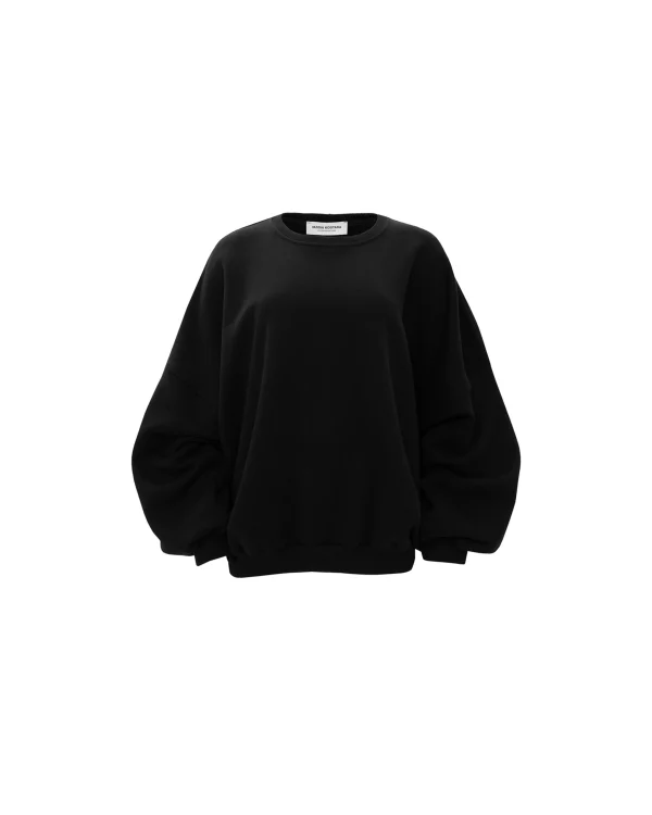 BLACK OPEN-NECLINE JUMPER - Image 2