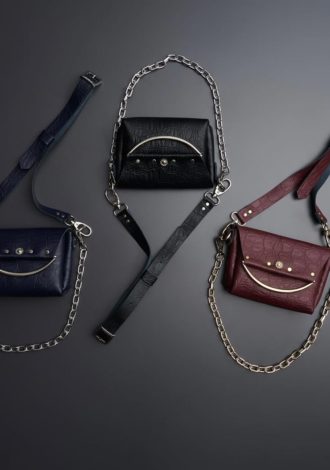 “ALL THIS LOVE” MINI BAG, BLACK