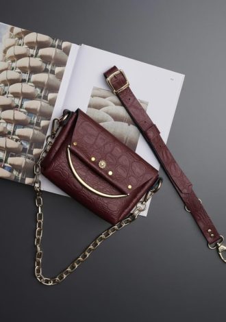 “ALL THIS LOVE” MINI BAG, CHERRY