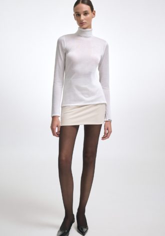 KATE KNITTED BLOUSE WHITE