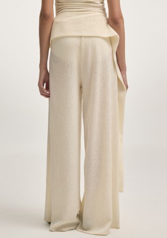 SUBWAY TROUSERS ECRU