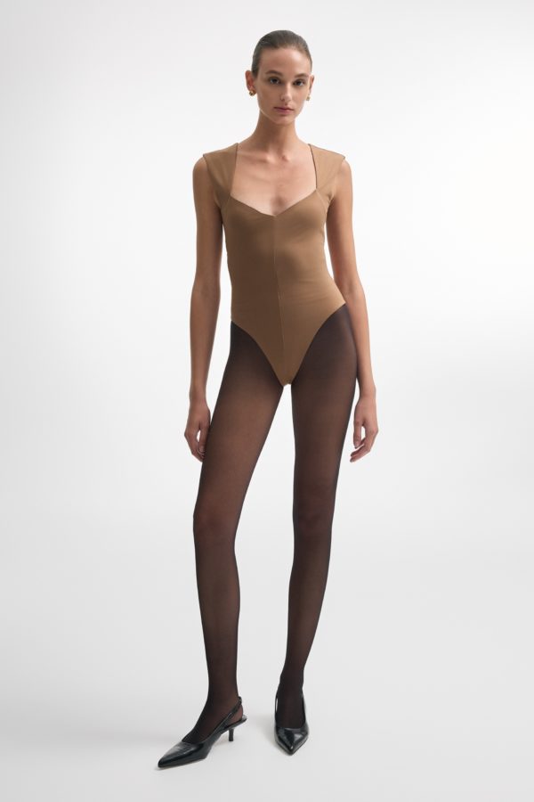 BROOKE BODYSUIT BROWN