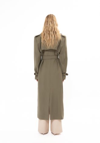 KHAKI TRENCH COAT