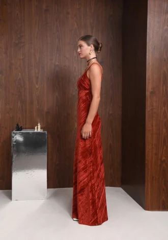 FEARLESS MAXI DRESS RED