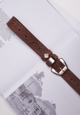 “SOUL SERENADE” LEATHER BELT