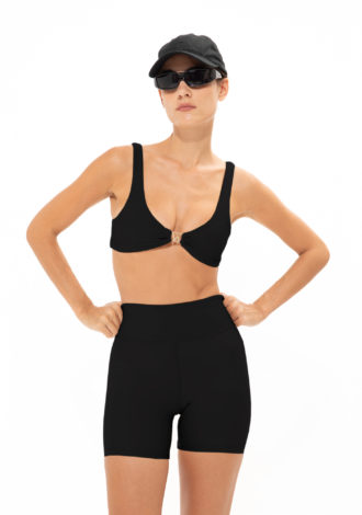 BLACK VK SPORT BRA