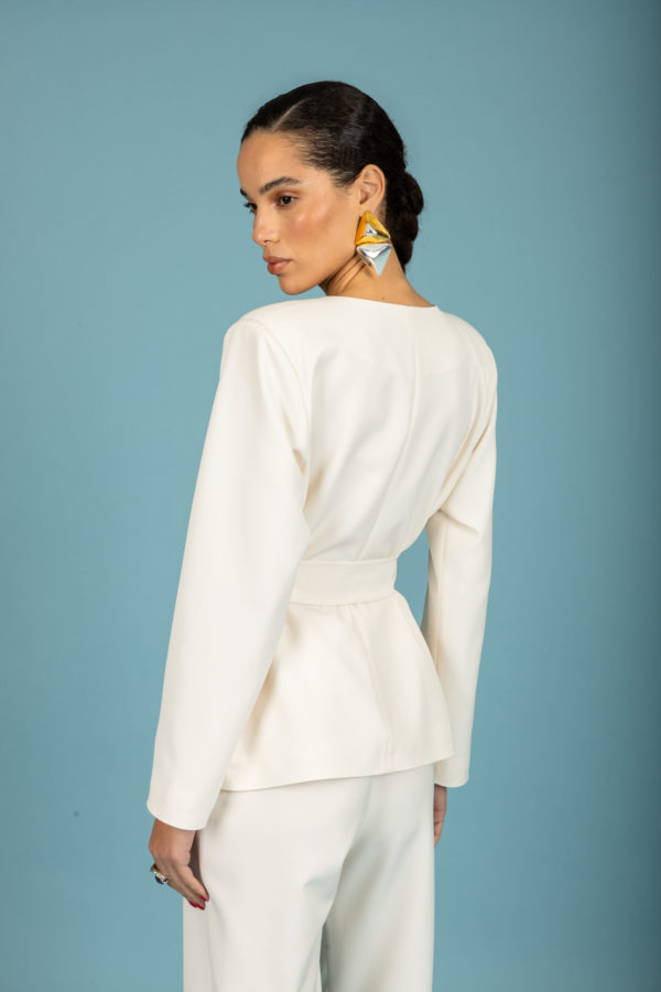 FERNANDA BLAZER VANILLA - Image 5