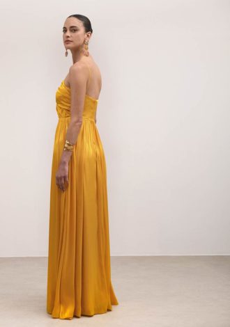 CHANTAL DARK YELLOW DRESS