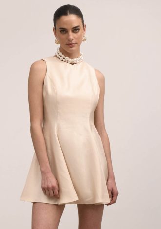 DOLLY CHAMPAGNE DRESS
