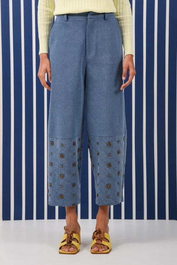 AMBER JEANS HALF BEADED - Image 2