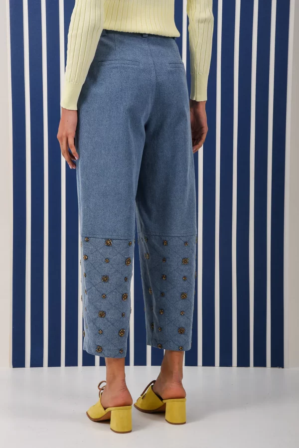 AMBER JEANS HALF BEADED - Image 3