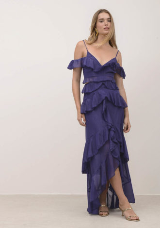 VOLCANO PURPLE DRESS