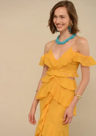 VOLCANO YELLOW DRESS