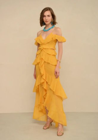 VOLCANO YELLOW DRESS