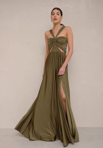 RENNES OLIVE DRESS