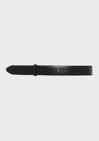 THEA LEATHER BELT BLACK