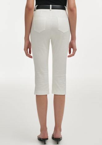 LOLITA CAPRI TROUSERS WHITE
