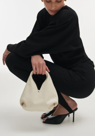 SIENA LEATHER BAG OFFWHITE