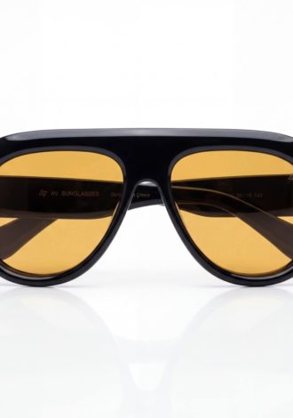 LYRA SUNGLASSES BLACK/ORANGE
