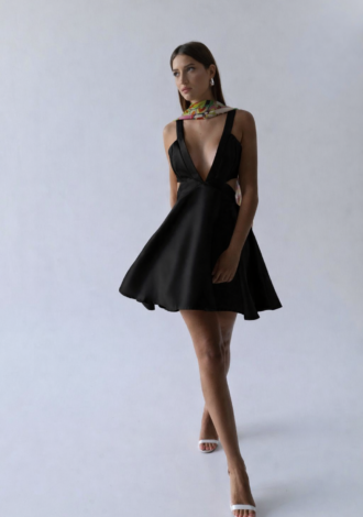 ALENA MINI DRESS BLACK