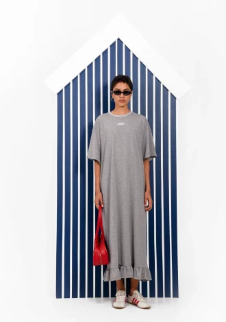 EASY LIVING DRESS GREY