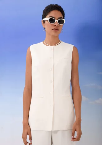 NOA VEST WHITE