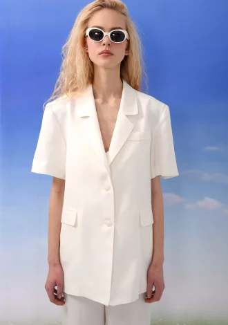 MELTEMI BLAZER WHITE
