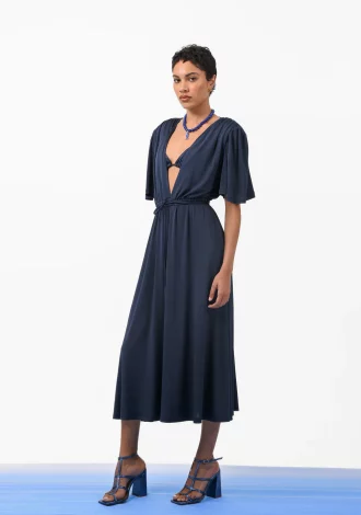 MUSE DRESS BLUE