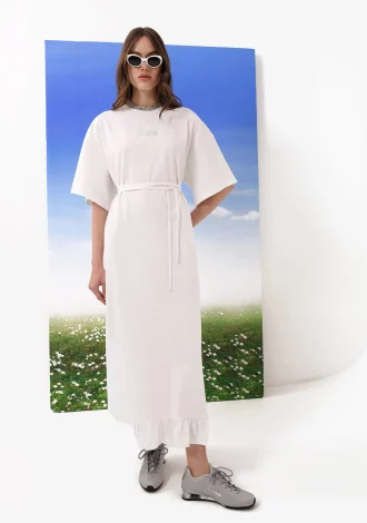 EASY LIVING DRESS WHITE