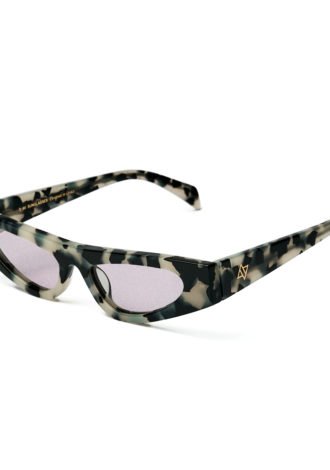 COLETTE SUNGLASSES BLACK/WHITE