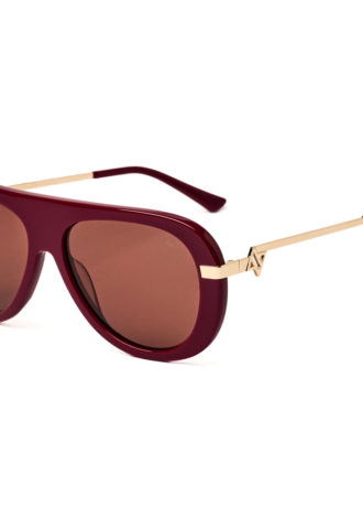 ALEXIA SUNGLASSES BURGUNDY