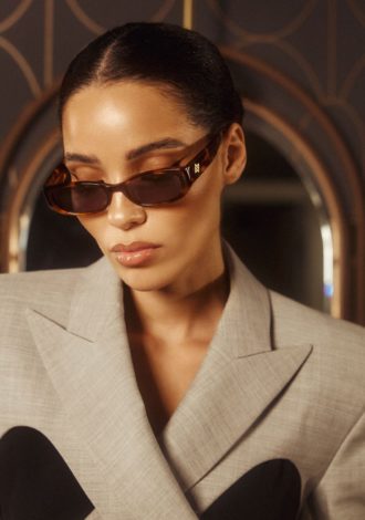 NOEMIE SUNGLASSES BROWN