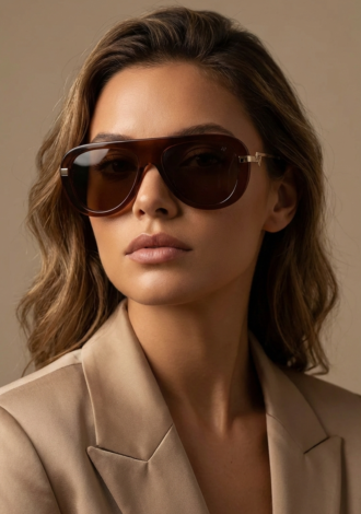 ALEXIA SUNGLASSES BROWN